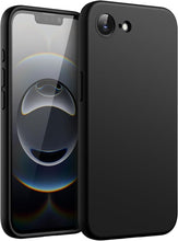Load image into Gallery viewer, JETech Liquid Silicone Case for iPhone 16e 6.1-Inch 2025, Silky Soft Touch Full-Body Protective Phone Case, Anti-Scratch Shockproof Cover with Microfiber Lining (Black)