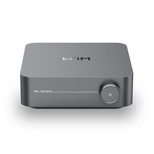 Load image into Gallery viewer, WiiM Amp Pro: Multiroom Streaming Amplifier | Compatible with Google Cast, Alexa | HDMI, Voice Control | Stream from Spotify, Amazon Music, Tidal & More - Dark Gray