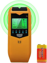 Load image into Gallery viewer, Stud Finder Wall Scanner, 5 in 1 Stud Detector with HD LCD Display for Center and Edge of Wood Metal AC Wire