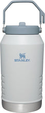 Load image into Gallery viewer, Stanley IceFlow Stainless Steel Water Jug with Straw, Vacuum Insulated Water Bottle for Home and Office, Reusable Tumbler with Straw Leak Resistant Flip, Fog, 96OZ