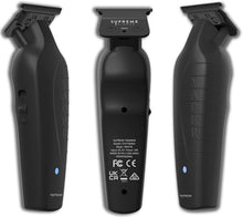 Load image into Gallery viewer, Supreme Trimmer Vader Trimmer ST3778 | Barber Liner Mens Beard Trimmer (210 Min Run Time) DLC T Blade Cordless Hair Clippers | Black