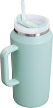 Load image into Gallery viewer, Stanley Quencher H2.0 Tumbler with Handle 64 oz | Screw Off Lid with Included Straw | Leakproof & Car Cupholder Compatible for Travel | Insulated Stainless Steel Cup for Water and More | Seafoam
