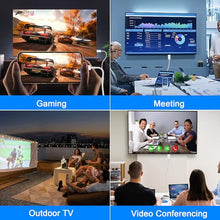 Load image into Gallery viewer, jojobnj Lightning to HDMI Cable 6ft HDMI Cable for iPhone Digital AV Adapter, 1080P HD Video Sync Screen Compatible with iPhone to HDMI for TV Projector Monitor, Just Plug and Play(White)