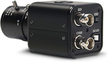 Load image into Gallery viewer, MOKOSE Mini SDI Camera, HD-SDI 2 MP 1080P HD Digital CCTV Security Camera, 1/2.8 High Sensitivity Sensor CMOS with 2.8-12mm Manual Varifocal HD Lens