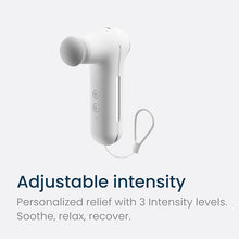 Load image into Gallery viewer, Nobol MyoLite Percussion Massage Gun - Deep Tissue Muscle Relief, Quiet & Portable, Cordless with 4 Attachments and Travel Case (White)