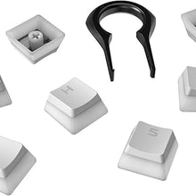 Load image into Gallery viewer, HyperX Pudding Keycaps - Double Shot PBT Keycap Set with Translucent Layer, for Mechanical Keyboards, Full 104 Key Set, OEM Profile, English (US) Layout - White