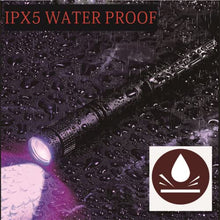 Load image into Gallery viewer, 2 Pack UV Penlight Flashlight with Clip?Mini LED Handheld Tactical Pocket Torch with High Lumens?Blacklight Detector for Money Detector,Pet Urine,Pet Stains and Bed Bug short1 (short purple light)