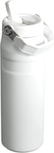 Load image into Gallery viewer, Stanley IceFlow Flip Straw 2.0 Water Bottle 24 OZ | Built-In Straw with Larger Opening | Lightweight & Leak-Resistant | Insulated Stainless Steel | BPA-Free | Frost