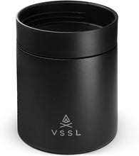 Load image into Gallery viewer, VSSL Nest Pour Over Coffee Kit + Java G25 Grinder Gift Set, Contains Two 10 Oz Mugs, Splash Proof Lid, Pour Over Coffee Dripper, Java G25 Grinder and Storage Connector, Black