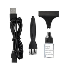 Load image into Gallery viewer, KISS Precision Blade Cordless Hair Trimmer with Stainless Steel T-Blade, High-Torque Motor, 3 Blade Guards, USB Charging, Long-Lasting Lithium-Ion Battery, Waterproof, Up to 4 Hours Runtime
