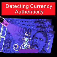 Load image into Gallery viewer, LELUOHQ Black Light, 365nm UV Flashlight, Portable Mini Black Light for Pet Urine Detection, Handheld UV Flashlight for Resin, Pet Urine, Nails, Money - Pack of 2