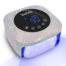 Load image into Gallery viewer, Lavinda UV LED Nail Lamp, 54W Rechargeable Cordless Nail Lamp Nail Dryer Gel Polish UV Nail Light with 4 Timer Setting, Professional Quick Dry Curing Lamp with Display Auto Sensor for Salon & Home