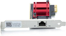 Load image into Gallery viewer, 10Gtek 2.5G NIC PCIe Network Adapter 2500/1000/100Mbps PCIe Gigabit Ethernet Card, Single RJ-45 Port, with Realtek RTL8125 Controller, Support Windows Server/Ubuntu/Centos/Debian
