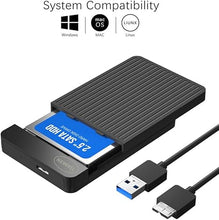 Load image into Gallery viewer, 1TB Ultra Slim Portable External Hard Disk Drive 2.5'' USB 3.0 HDD Storage for Mac, PC, Laptop, PS4, Xbox one
