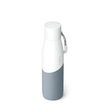 Load image into Gallery viewer, LARQ Bottle Movement Filtered - Lightweight Non-Insulated Stainless Steel Water Bottle BPA Free with Nano Zero technology and long-lasting filters, White/Pebble, 24oz