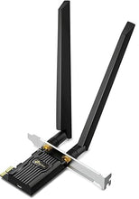 Load image into Gallery viewer, TP-Link WiFi 6E Intel AX210 AXE5400 PCIe WiFi Card for Desktop PC - (Archer TXE72E), Bluetooth 5.3, WPA3, 802.11axe Tri Band Wireless Adapter with MU-MIMO, OFDMA, Ultra-Low Latency, for Windows 10,11