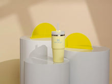 Load image into Gallery viewer, Stanley Quencher H2.0 FlowState Stainless Steel Vacuum Insulated Tumbler with Lid and Straw for Water, Iced Tea or Coffee, Smoothie and More, Pomelo, 14oz