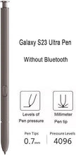 Load image into Gallery viewer, Galaxy S24 Ultra S Pen Replacement for Samsung Galaxy S24 Ultra 5G Touch Stylus Pen, S24 S Pen Without Bluetooth Replacement Tips/Nibs (S24 Gray)