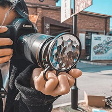 Load image into Gallery viewer, 77mm Handheld Kaleidoscope Glass Prism Camera Filter Variable Number of Subjects SLR Photography Accessories