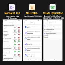 Load image into Gallery viewer, FlyroadUp OBD2 Scanner Bluetooth for iPhone iOS Android OBDII Diagnostic Scan Tool Code Reader Clear Error Code Car Performance Test Exclusive APP