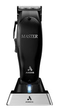 Load image into Gallery viewer, Andis Black Label MLC Professional Master Cordless Hair Trimmer, Adjustable Carbon Steel Blade Hair Clipper for Close Cutting, Black