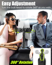 Load image into Gallery viewer, Wukanleng Car Cup Holder Tablet Mount, Tablet Holder for Car Bottle with Stabilize Metal Telescopic Arm for Car SUV Truck Hand Free Compatible with iPad Pro 12.9 Air Mini, Galaxy Z, 4-13" Devices