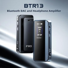 Load image into Gallery viewer, FiiO BTR13 Bluetooth Headphone Amplifier with LDAC, aptX Adaptive, aptX HD, AAC (Dual CS43131 3.5mm Unbalanced & 4.4mm Balanced Output) (Black)