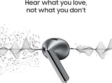 Load image into Gallery viewer, SAMSUNG Galaxy Buds 3 AI True Wireless Bluetooth Earbuds, Sound Optimization, Real-Time Interpreter, Noise Cancelling, Redesigned Fit, Touch Control, Latin American Version (Silver)