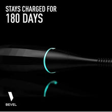 Load image into Gallery viewer, Bevel Beard Trimmer for Men - Black Edition Cordless Trimmer, 8 Hour Rechargeable Battery Life, Tool Free Adjustable Zero Gapped Blade, Barber Supplies, Mustache Trimmer