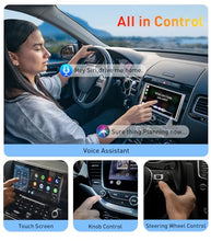 Load image into Gallery viewer, SWITCHFLUX Wireless Carplay Adapter,2024 Upgraded Apple CarPlay Converts Wired to Wireless Adapter for iPhone,No Delay Carplay Dongle for Apple iOS 10 & Android 11 and Above