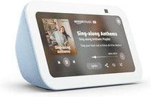Load image into Gallery viewer, Amazon Echo Show 5 (newest model), Smart display with 2x the bass and clearer sound, Cloud Blue