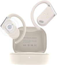 Load image into Gallery viewer, M9 AI Language Translator Earbuds Open-Ear Headphones Support 144 Languages & Accents Translation Earbuds Real Time Translator Device, Snug Fit, Ergonomic Ear Hooks Beige (With Offline Package)