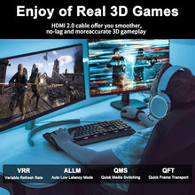 Load image into Gallery viewer, jojobnj HDMI Cable 35ft, 4K@60Hz, 18Gbps High Speed HDMI 2.0 Cord, Ultra HD,Ethernet Audio Return,Video 4K,1080p,3D,Arc, HDR Compatible with Xbox,PS5/PS4,HDTV,Laptop ect(Gold)