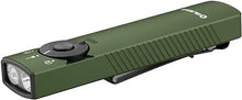 Load image into Gallery viewer, OLIGHT Arkfeld Pro Rechargeable EDC Flashlight with Green Beam, UV Light and White LED Combo, 1300 Lumens Portable Flat Flashlights, Triple Light Sources Pocket Lights for Emergency (OD Green CW)