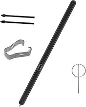 Load image into Gallery viewer, Galaxy Z Fold 6 S Pen Replacement for Samsung Galaxy Z Fold 6 Slim S Pen Fold 6 Stylus Pen, Z Fold 6 S Pen Fold Edition + 2 Tips + Eject Pin (Black)