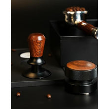 Load image into Gallery viewer, 58mm Espresso Tamper, Coffee Tamper with 30lbs Spring Loaded, Espresso Coffee Tamper with Stainless Steel Ripple Base and Rosewood Handle Fits for E61,Breville and All 58mm Espresso Machines_5741