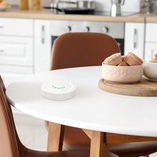 Load image into Gallery viewer, UbiBot AQS1 9-in-1 Air Quality Monitor - PM1/2.5/10, TVOC, CO2/CO2e, Temp/RH/Air Pressure, Multiple Alerts, WiFi/RS485 Connectivity, Public&Private Cloud, Support Local Network Deployment.