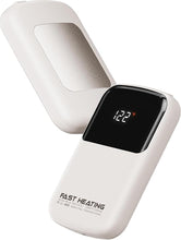 Load image into Gallery viewer, AI Hand Warmers Rechargeable with Gift Box, 4 Pack Portable Electric Hand Warmer with LED Display Battery and Temperature, Fast Heating, for Men, Women, Hunting Camping Ivory