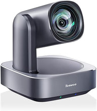 Load image into Gallery viewer, Tenveo VLoop 4K PTZ Camera with 12X Optical Zoom Wide View Angle USB3.0/HDMI/RJ45/PoE Works with Zoom Skype Teams UHD PTZ Camera for Video Conference and Church Streaming Red Dot Design Winner(VL12U)