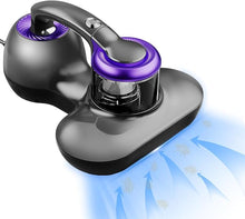 Load image into Gallery viewer, Mattress Vacuum Cleaner, UV Bed Cleaner 12KPa Handheld Upgraded Effectively Clean Up Bed, Pillows, Cloth Sofas, Carpets and Ther Fabric Surfaces for Dust, Pet Hair