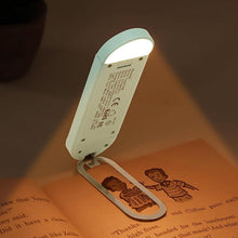 Load image into Gallery viewer, Book Light, USB Rechargeable Reading Light, Eye-Cared Amber Light Mode Book Light for Reading in Bed Kids, 8 LEDs Bookmark Portable Book Light Clip on, Stepless Dimming, Turquoise