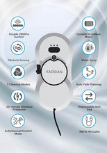 Load image into Gallery viewer, Window Cleaning Robot, Automatic Window Cleaner with Water Spray for Windows/Tiles/Class Door, Inside/Outside, 5600Pa Suction Power, 3.0 Path Planning, Remote Control (HCR-10)