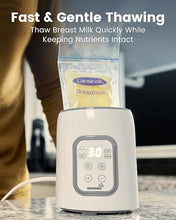 Load image into Gallery viewer, Bottle Warmer, GROWNSY 8-in-1 Fast Baby Milk Warmer with Timer for Breastmilk or Formula, Accurate Temperature Control, with Defrost, Sterili-zing, Keep, Heat Baby Food Jars Function