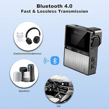 Load image into Gallery viewer, Hmusic P68 HiFi MP3 Player with Clip, Lossless DSD High Resolution Music Player Bluetooth, Portable Hi-Res Audio Player with 16GB Memory Card, Support up to 128GB HiFi Music Player for Sport, Running