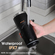 Load image into Gallery viewer, min Ya-Stainless Steel Heating Temperature Control Smart Tumbler, Large Capacity 18 Oz, 4 Adjustable Temperature Settings: 113°F, 122°F, 131°F, 144°F, Heated Coffee Mug with Lid/ 12V 3A