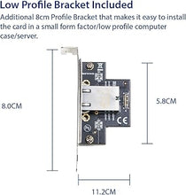 Load image into Gallery viewer, IO Crest 10 Gigabit M.2 M Key Ethernet Network Expansion Card