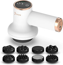 Load image into Gallery viewer, Cordless Cellulite Massager, Handheld & Mini Lymphatic Drainage Massager, Massage Stomach Belly Arms Legs, Body Sculpting Machine for Women Female at Home -1.1lb Weight