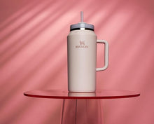 Load image into Gallery viewer, Stanley Quencher H2.0 FlowState Stainless Steel Vacuum Insulated Tumbler with Lid and Straw for Water, Iced Tea or Coffee, Smoothie and More, Rose Quartz 2.0, 64oz