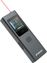 Load image into Gallery viewer, ATuMan 3-in-1 Laser Distance Meter with Visual Aligning Beam, Pythagorean/Area/Volume/Angle Measure, 19 Measurement Modes and Automatic Calculation, Color Display, 131 Feet (iF Design Award 2024)