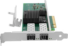 Load image into Gallery viewer, PCIe Ethernet Network Card for Intel X710-DA2 X710-BM2 Chipset PCIe 3.0 x8 10Gb Dual Port SFP+ LAN Card Support Windows Server/Windows/Linux/VMware/ESX